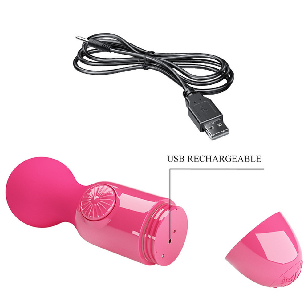 Мини-вибратор Pretty Love Little Cute розовый, 3.8 см Sex Aura Киев - изображение 8