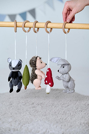 Набор игрушек-подвесок WooolyWool 