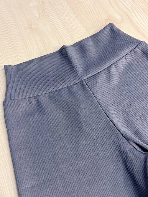 Шорты женские Prenses 113 велосипедки в рубчик средней длины серые, серый, S Киев - изображение 15