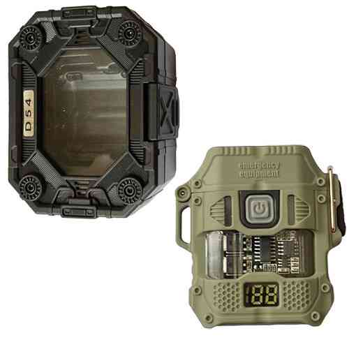 Ліхтар запальничка Multifunctional D54-2LED + BOX LCD Type-C (3+1 режими) Вінниця