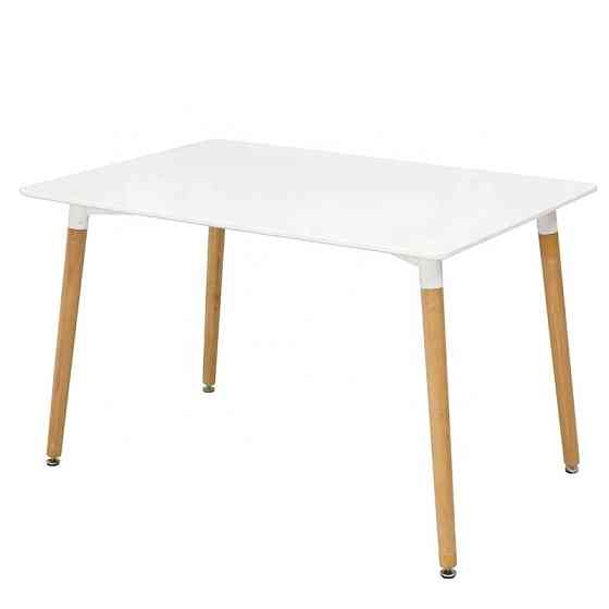 Стіл обідній ВЕЗУВІЙ MDF 120*80, білий Киев