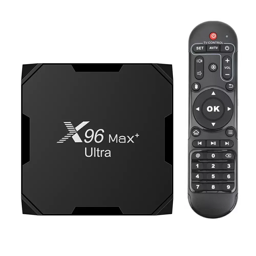 Смарт ТВ приставка X96 Max+ Plus ULTRA 4/32 Гб Android Smart TV Box Андроид 11 ТВ бокс Киев - изображение 2