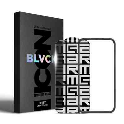 Скло захисне Armorstandart Infinity Black Icon 2.75D Apple iPhone 15 Pro Max (ARM77821) Вінниця
