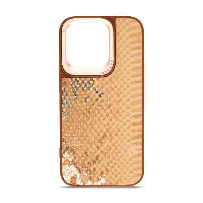 Чохол до мобільного телефона Harder Snake Pattern Apple iPhone 15 Pro Beige (ARM76794) Вінниця