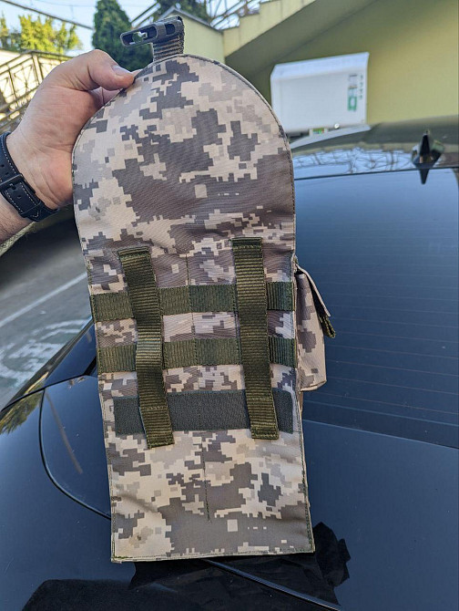 Підсумок подвійний для РПК та АК з кріпленням моллі (Molle), підсумок на 4 магазини на пояс рпс пікс Днепр - изображение 5