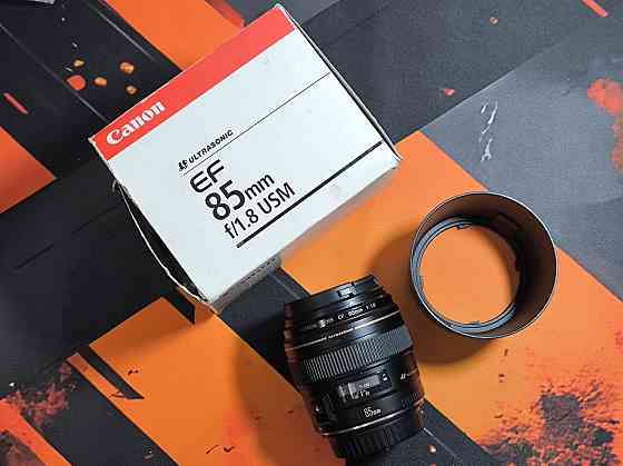 Canon EF 85mm f/1.8 USM - идеал / как новый / полный комплект. Харьков