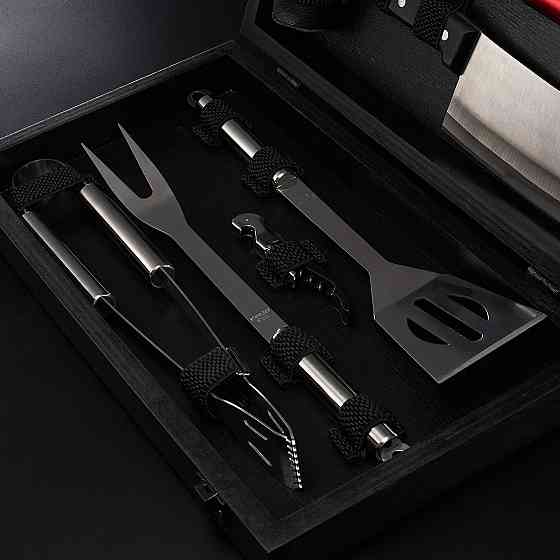 Шампури подарункові набір бокс для пікніка гриля та барбекю Оригінальні Віп подарунки на день народження татові, хлопцю, Тернопіль