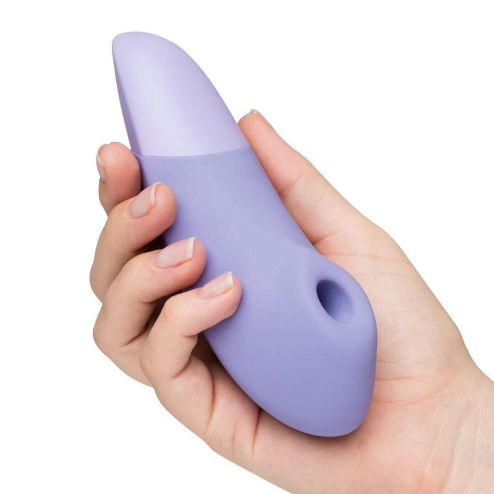 Вакуумний кліторальний стимулятор Womanizer Enhance Lilac Sex Aura Київ - фото 7