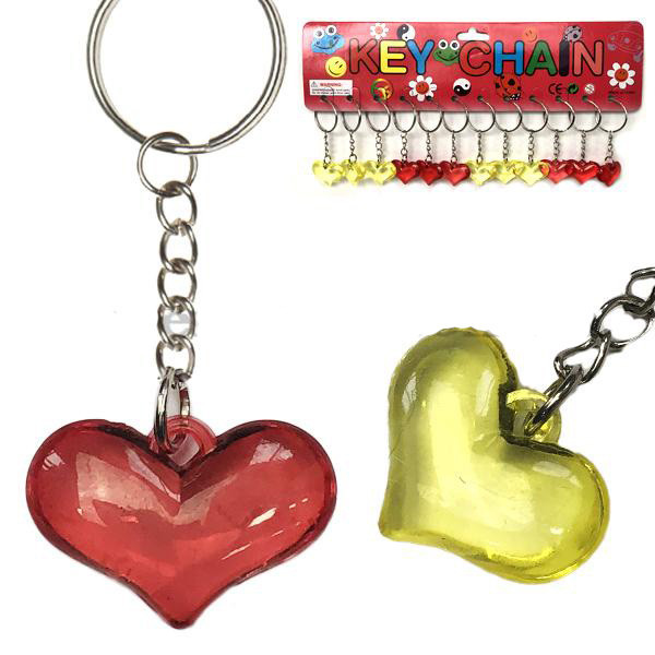 Брелок для ключів Серце 12 шт Київ - фото 1