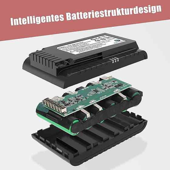Акумулятор KUNLUN 21.6V 3500mAh для пилососів Samsung Jet 75 90 Complete/Elite/Pet Extra, змінний, л Київ