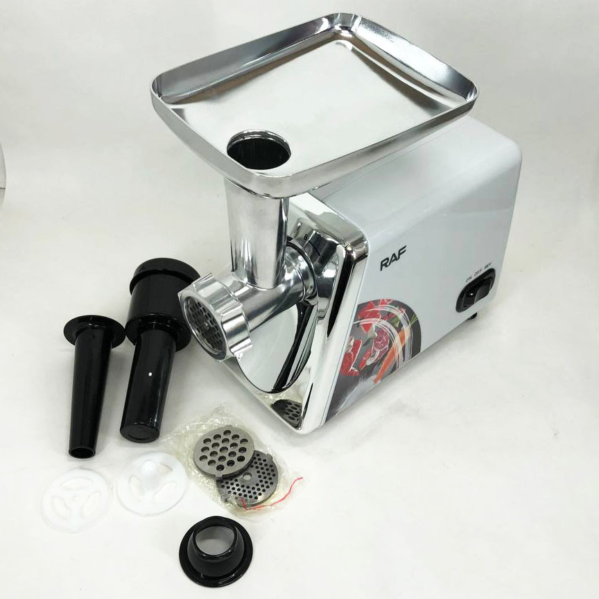 Электромясорубка с насадками для овощей RAF R.3368, Электрическая мясорубка для изготовления фарша CA-37 Львов - изображение 7