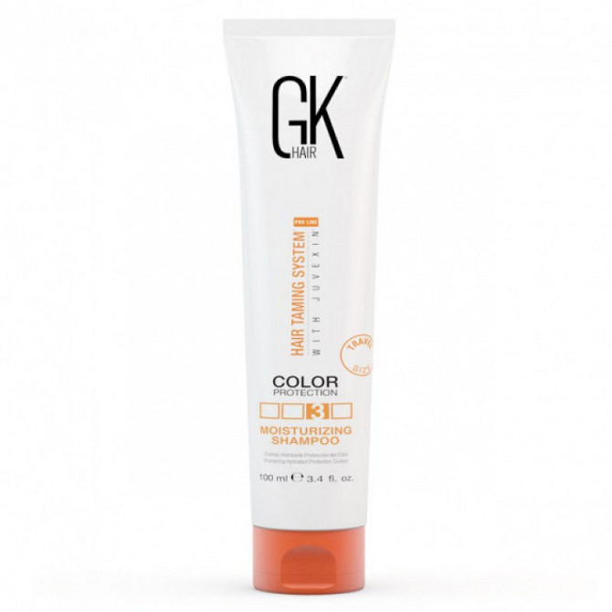 Зволожуючий шампунь Захист кольору Moisturizing Shampoo Color Protection GKhair 100 мл Винница - изображение 1