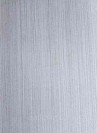 Обои виниловые на флизелине AS creation The Bos 0.53х10 однотон структурные бело серые полоски серебром Киев