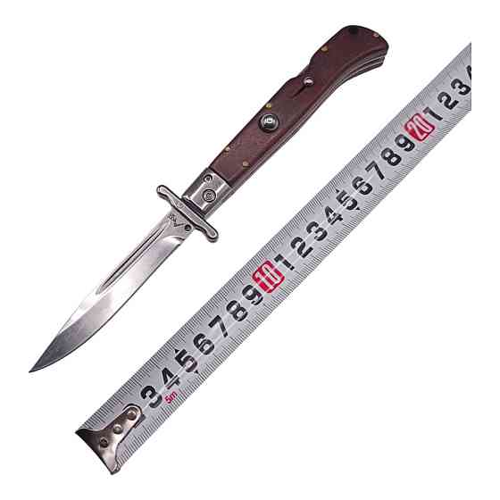 Ніж викидний AKC 9, 332 Brown Дніпро