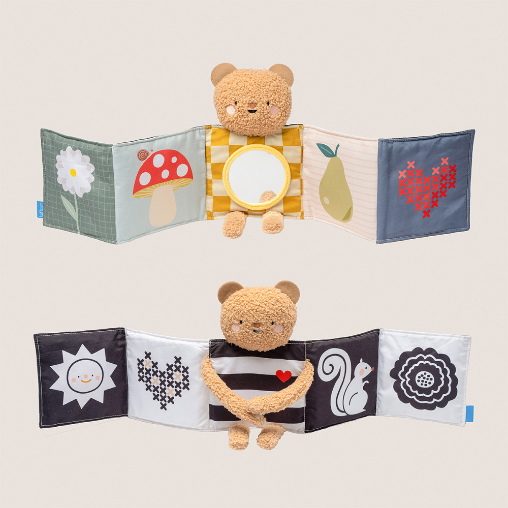 Розвивальна книжка-розкладушка 2-в-1 – Обійми ведмедика Дніпро - фото 3