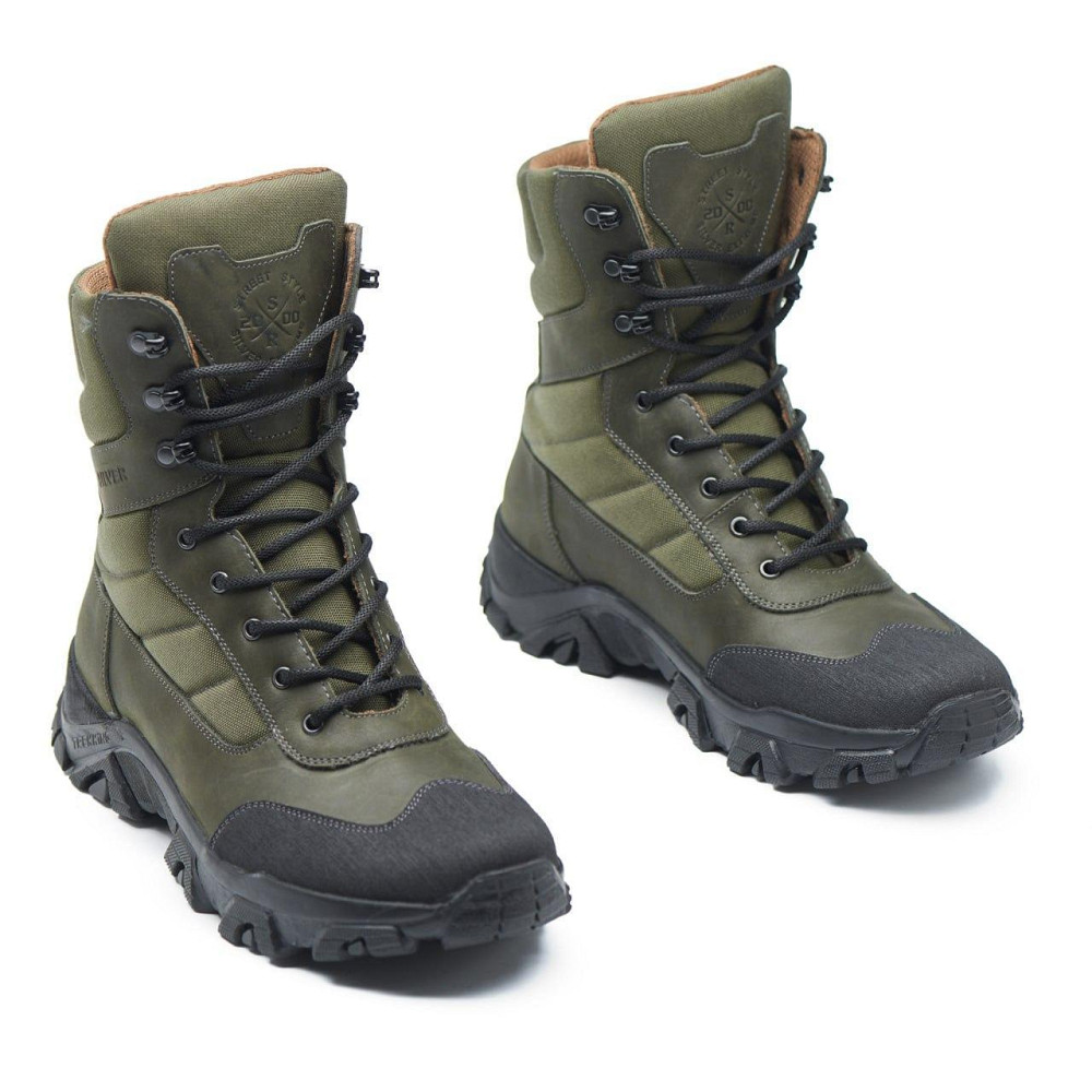 Справжні чоловічі тактичні берці, вологостійкі, водонепронекні колір хакі.Б-6 42 (28) Харків - фото 3