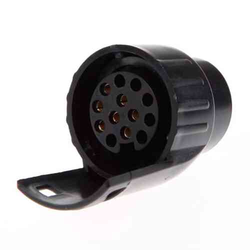 Переходник с 7pin розетки автомобиля на 13pin штекер прицепа, адаптер фаркопа Винница