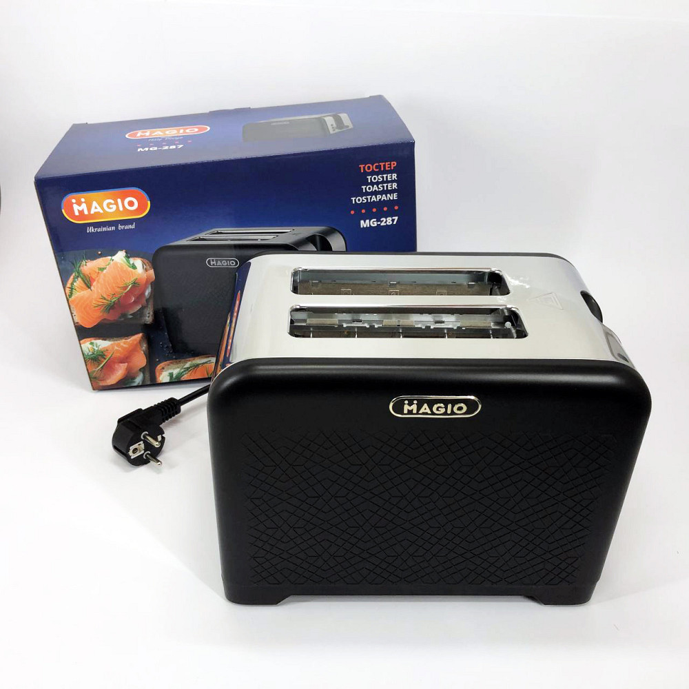 Тостери електричні, Тостер з автоцентруванням, Електротостер побутовий, Тостер для смаження хліба VX-24 Львів - фото 6