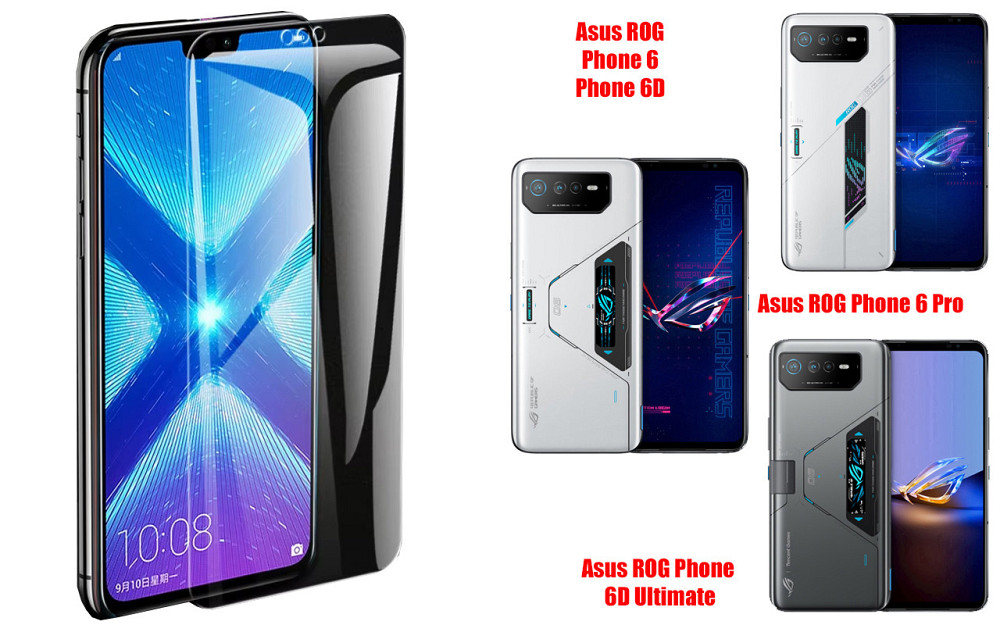 Защитное стекло NeoGlass для Asus ROG Phone 6, 6D, 6 Pro, 6D Ultimate – ультрапрозрачное и устойчивое Киев - изображение 2