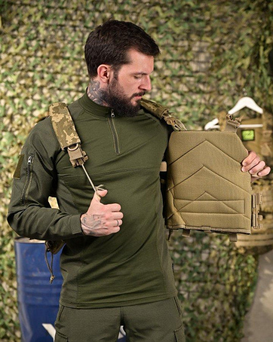 Плитоноска 4 точки сброса 7.62 пиксель   ПП4631 Одесса - изображение 7