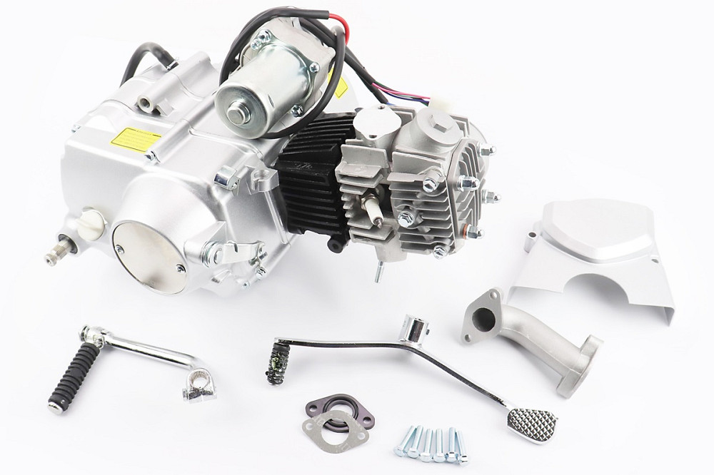 Двигун мопедний в зборі 70куб (ALPHA) - "механіка" Киев - изображение 1