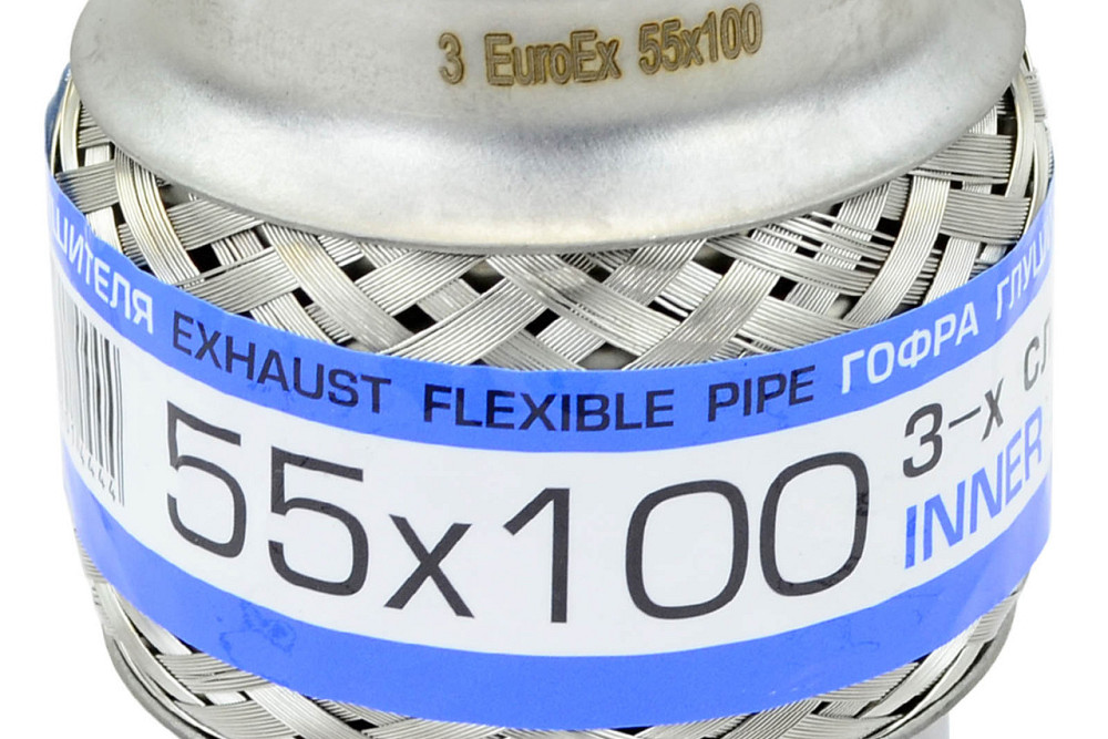 Гофра 55x100 (3-х шарова) глушника Мукачево - фото 1