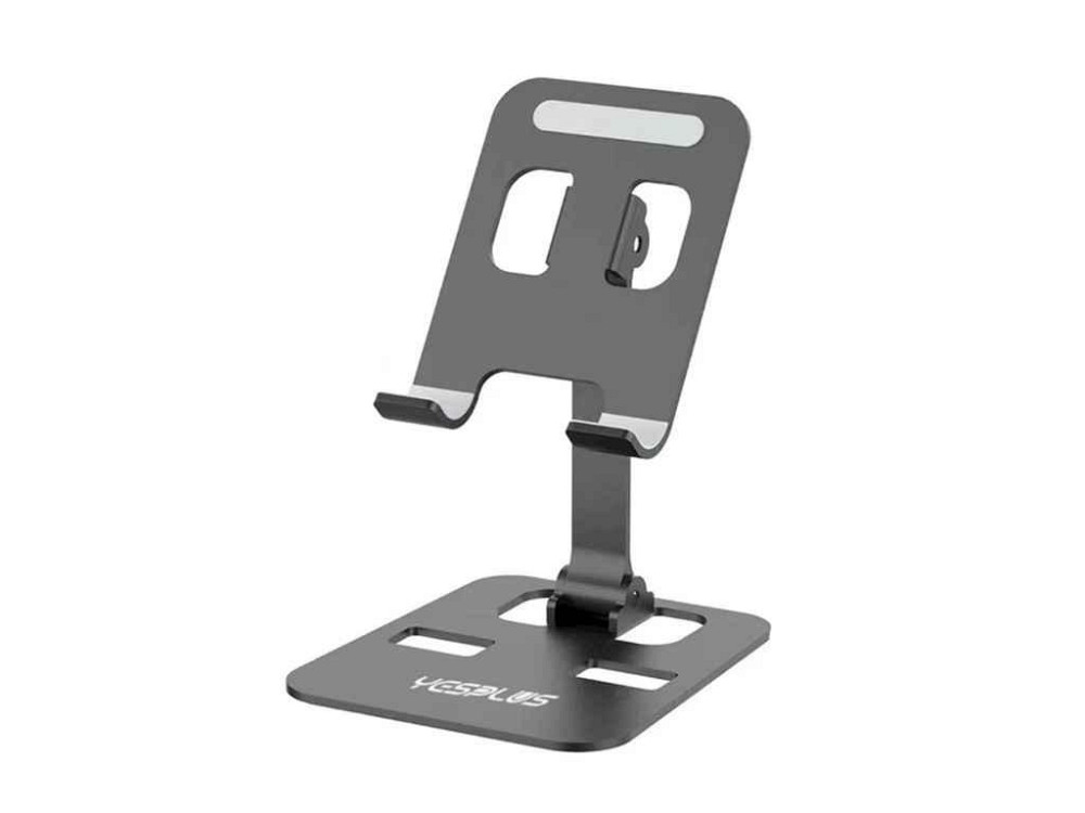 Подставка под телефон/планшет металлическая черная YESPLUS-1509 ТМ YESPLUS Киев - изображение 1