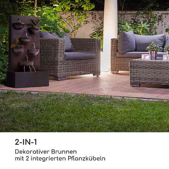 Взгляд ржавчины цинка насоса фонтана 8В фонтана сада фонтана Монпелье декоративный (Германия, читать описание) Ровно