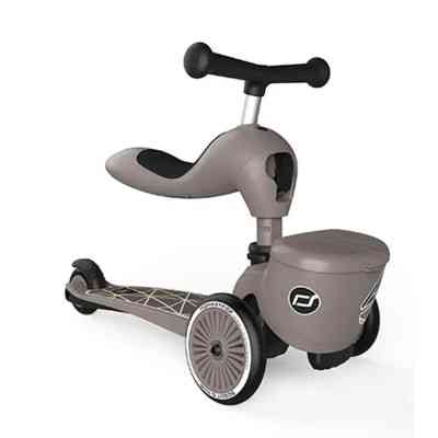 Самокат Scoot&amp;Ride Highwaykick-1 Lifestyle коричневий (SR-210621-BROWNLINES) Вінниця