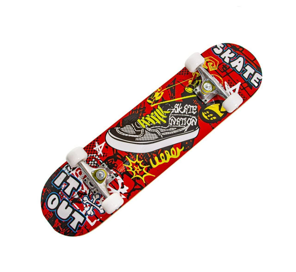 Скейт "Skate It Out" с защитой в комплекте. Нагрузка до 85 кг Одесса - изображение 3