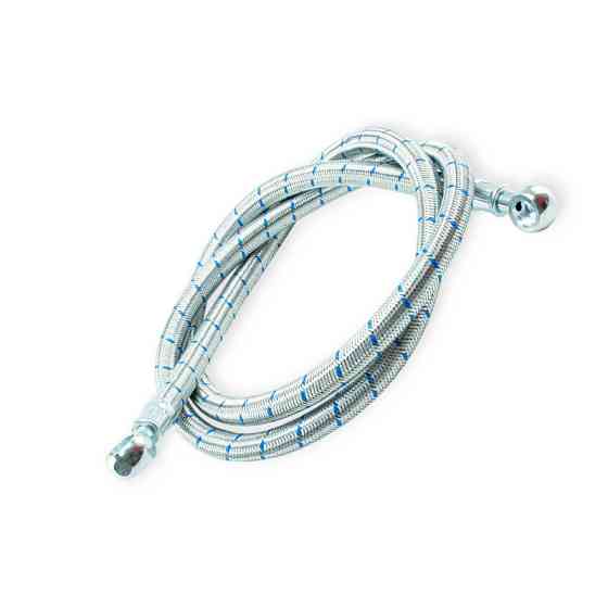 Шланг тиску нержавіючий. обплетення (болт 14) 160см низького Мукачево