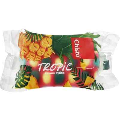Губка для купания Chisto Tropic (4823098414476) Винница