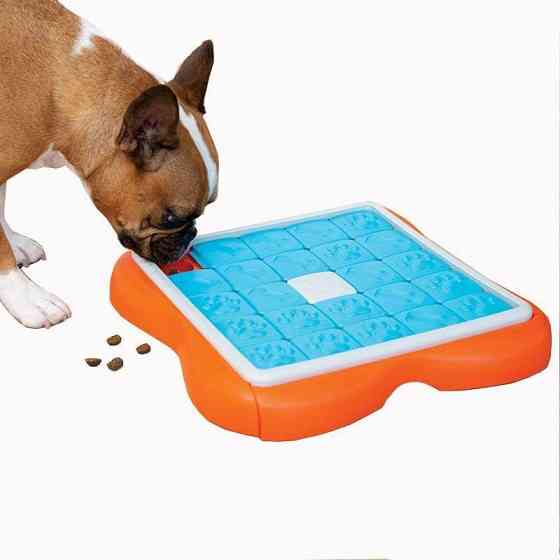 Интерактивная игрушка головоломка Пятнашки для собак Nina Ottosson Challenge Slider dog Puzzle (Нина Оттоссон) Запорожье
