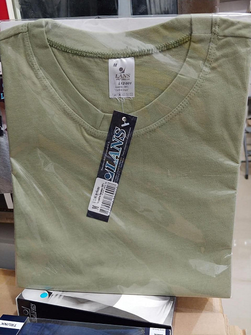 Футболка мужская Lans 12/001 XL, Оливковый Киев - изображение 2