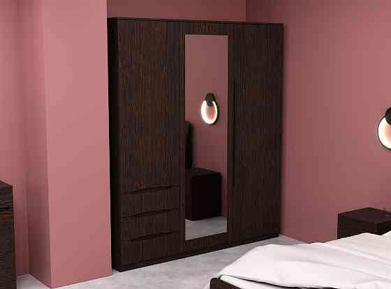 Шкаф Дельта 2, Венге Магия, 1800х550х2100 Львов