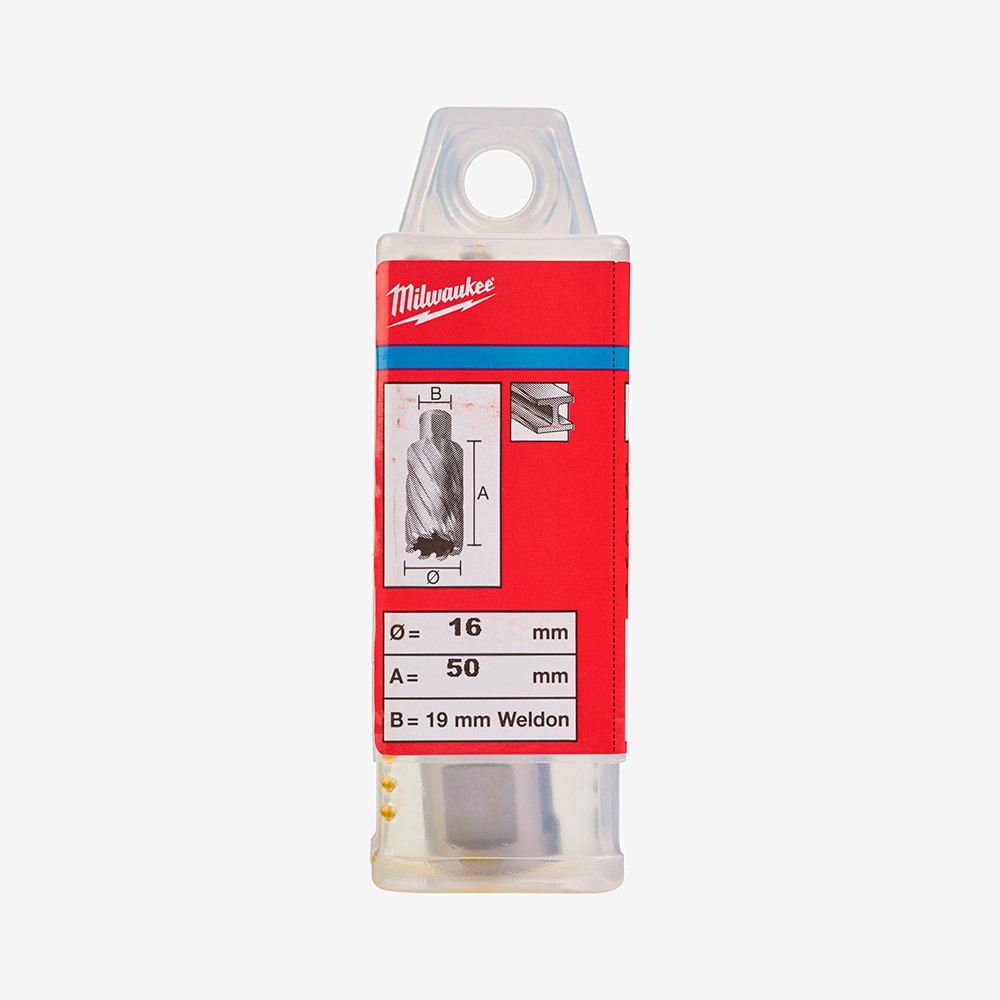 Кільцева фреза по металу MILWAUKEE HSS (WELDON), Ø16x50мм Одеса - фото 2