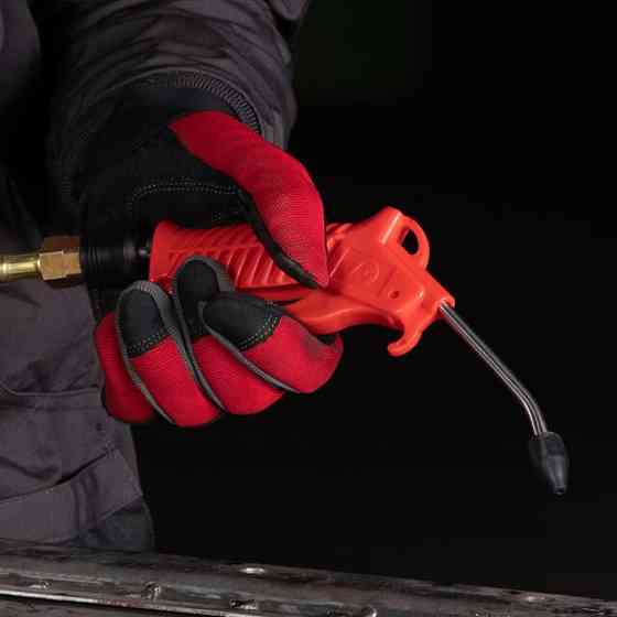 Пистолет продувочный, пластиковый, насадка: 100 мм INTERTOOL PT-0805 Киев