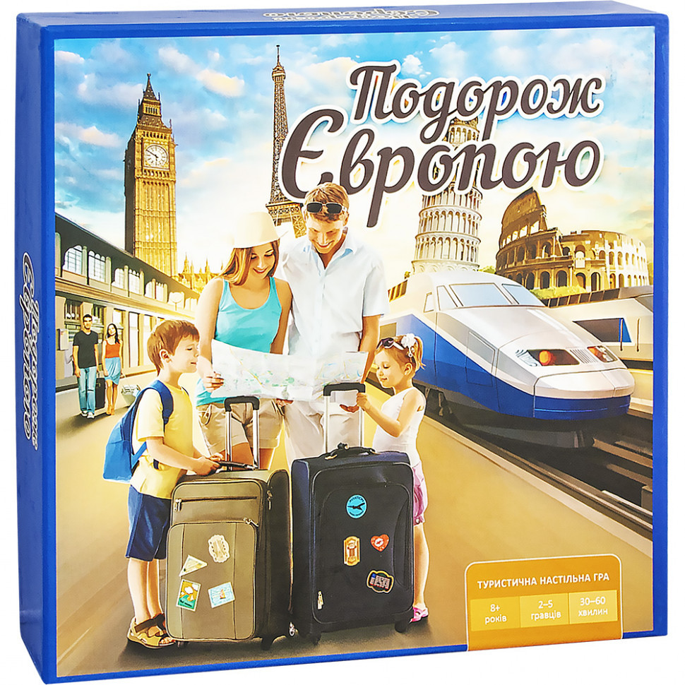 Настольная игра Путешествие по Европе Arial 910275 на укр. языке Винница - изображение 1