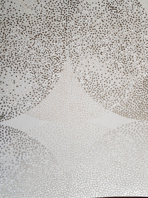 Шпалери метрові вінілові на флізелін Marburg Villa Romana абстракція геометрія бежеві з сріблом, золотом Київ - фото 2