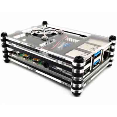 Корпус для Мікро ПК KUONGSHUN for Raspberry Pi 4 (RA518) Вінниця