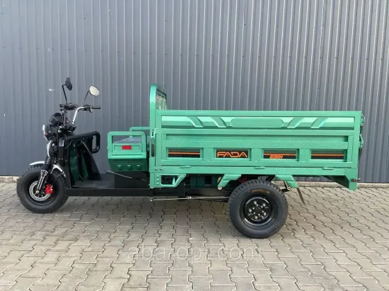 ЕЛЕКТРИЧНИЙ ВАНТАЖНИЙ ТРИЦИКЛ FADA БІЗОН 1800W-72V-58Ah Шини: 12"/12" купити в інтернет-магазині Одеса