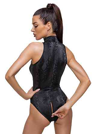 Спокусливе боді Cottelli Collection Body Snake black 2643111 - L Sex Aura Київ
