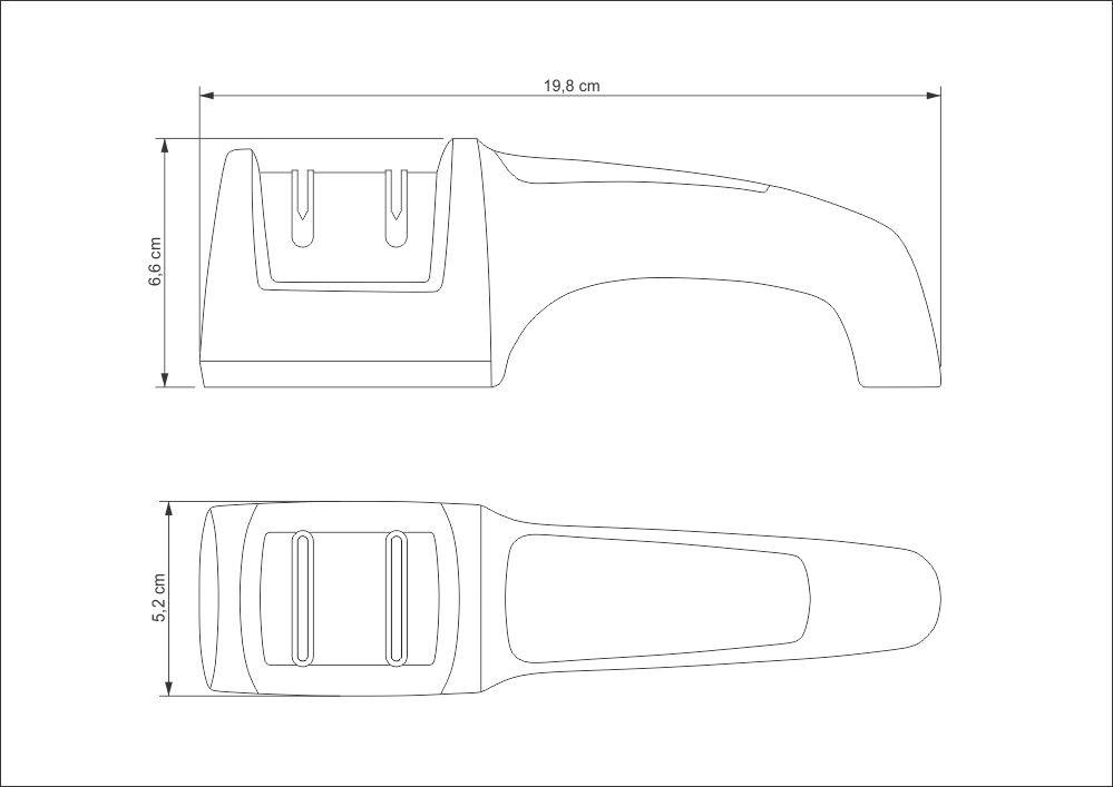 Точилка для ножей Tramontina Profio с алмазным напылением (6188948) Киев - изображение 2