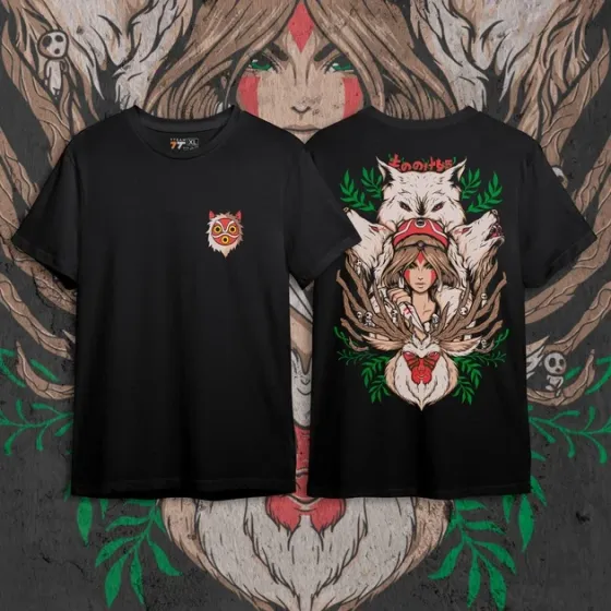 Футболка для подростка мальчика с принтом Prince140140 Mononoke Размер 160 Anime10766 Днепр