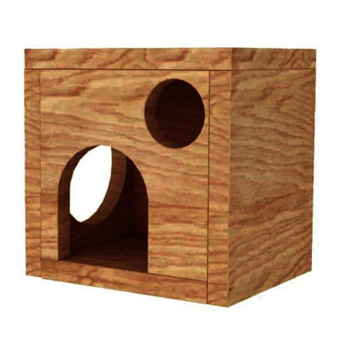 Будиночок для шиншили "Шлопра" сієна Миколаїв - фото 1