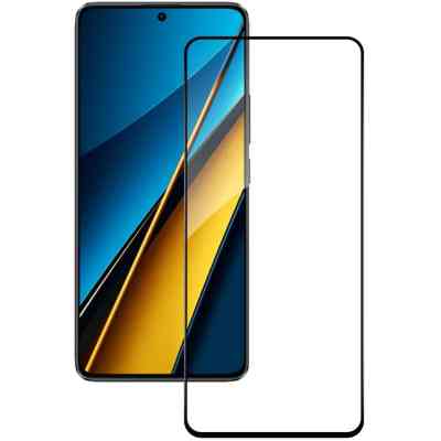 Стекло защитное ACCLAB Full Glue Xiaomi Poco X6 Black (1283126588655) Винница