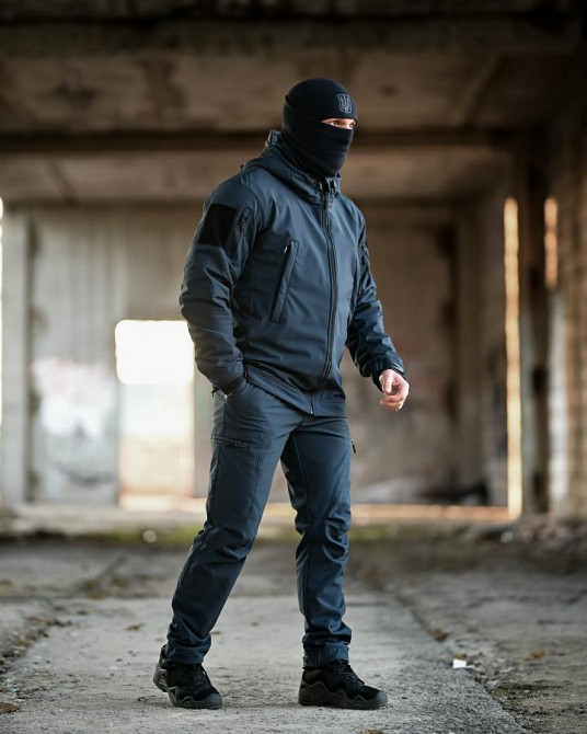 Тактичний костюм Softshell 5в1 LUNAR синій ДСНС ТР6409 Одеса - фото 13