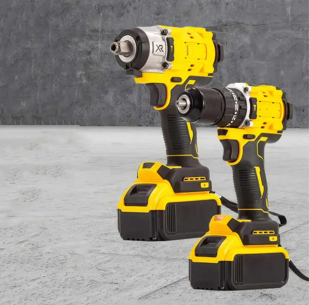 Набор аккумуляторного инструмента в кейсе 2 в 1 Шуруповерт и гайковерт 21V Коломия - фото 2