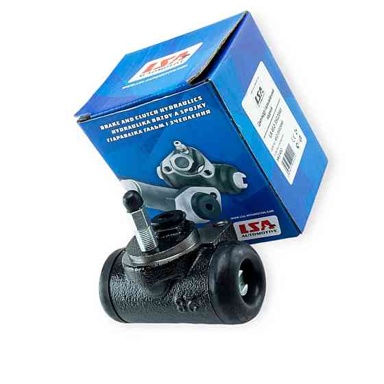 Цилиндр заднего тормоза УАЗ 452, 469, 3741, 3151 старый образец (трубка d 12 мм, поршень d 32 мм) (ЗТЦ) LSA колесный Мукачево