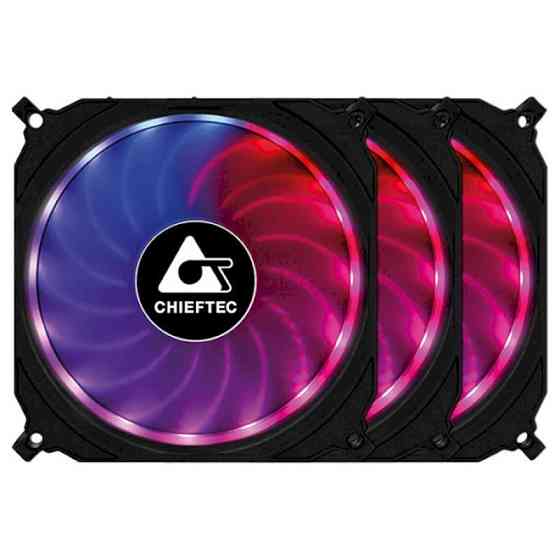 Набір вентиляторів Chieftec Tornado RGB 3in1 (CF-3012-RGB) ( 23379 ) Харьков